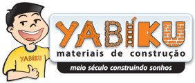 Yabiku Mat. Construção Logo